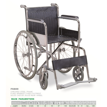 Fauteuil roulant manuel en aluminium (XT-FL450)